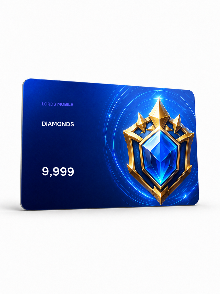 Lords Mobile — 9,999 Diamonds